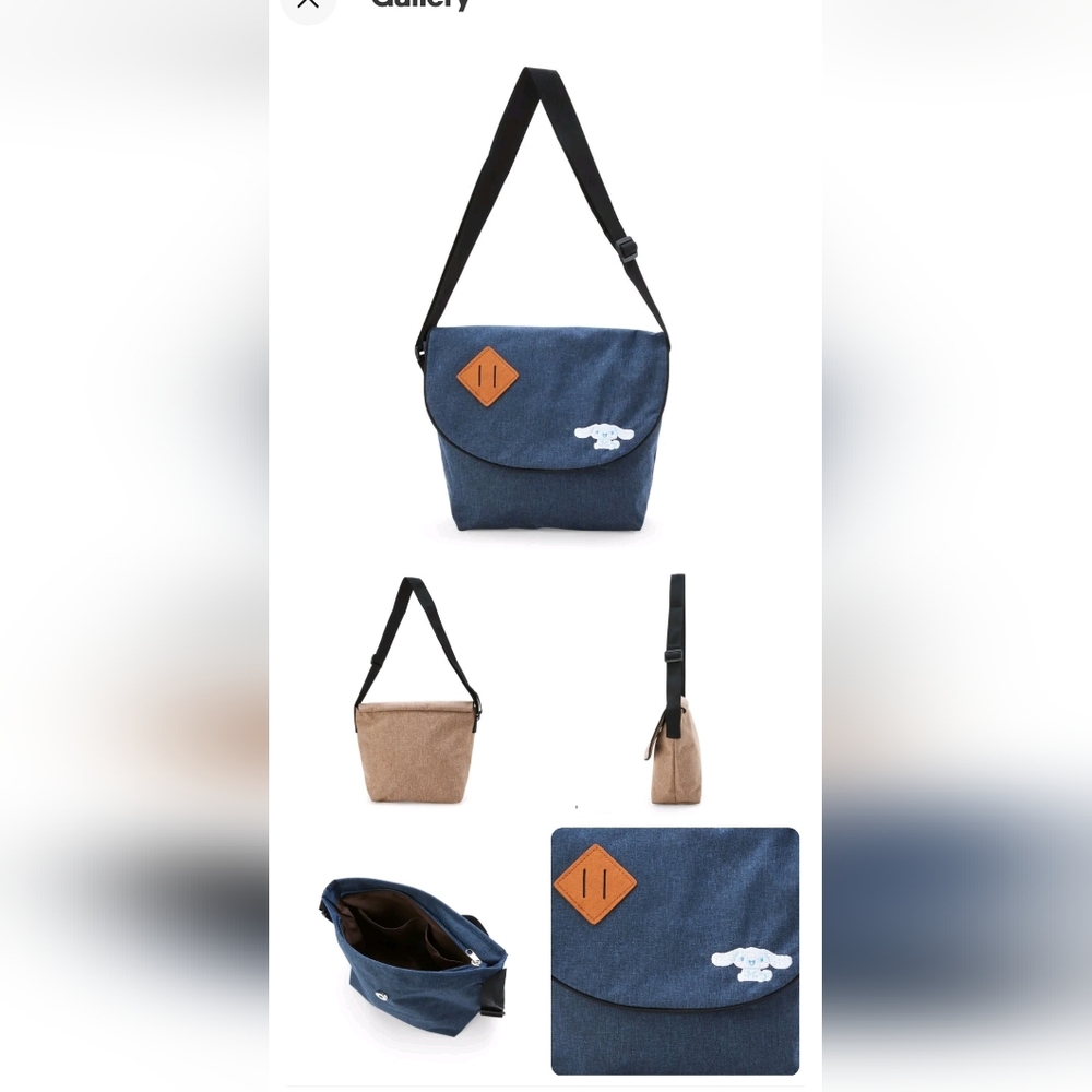 Kuromi Sanrio messenger / crossbody bag / purse - Picture 3 of 6